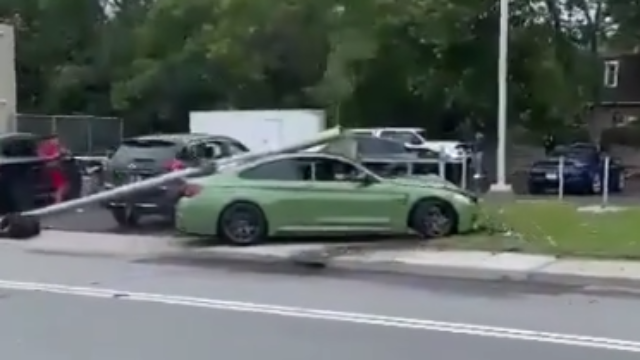 BMW driver acting a fool