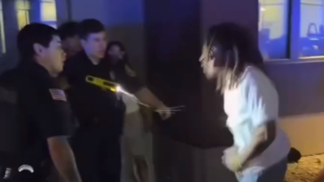 Knocked out a cop while being tazed